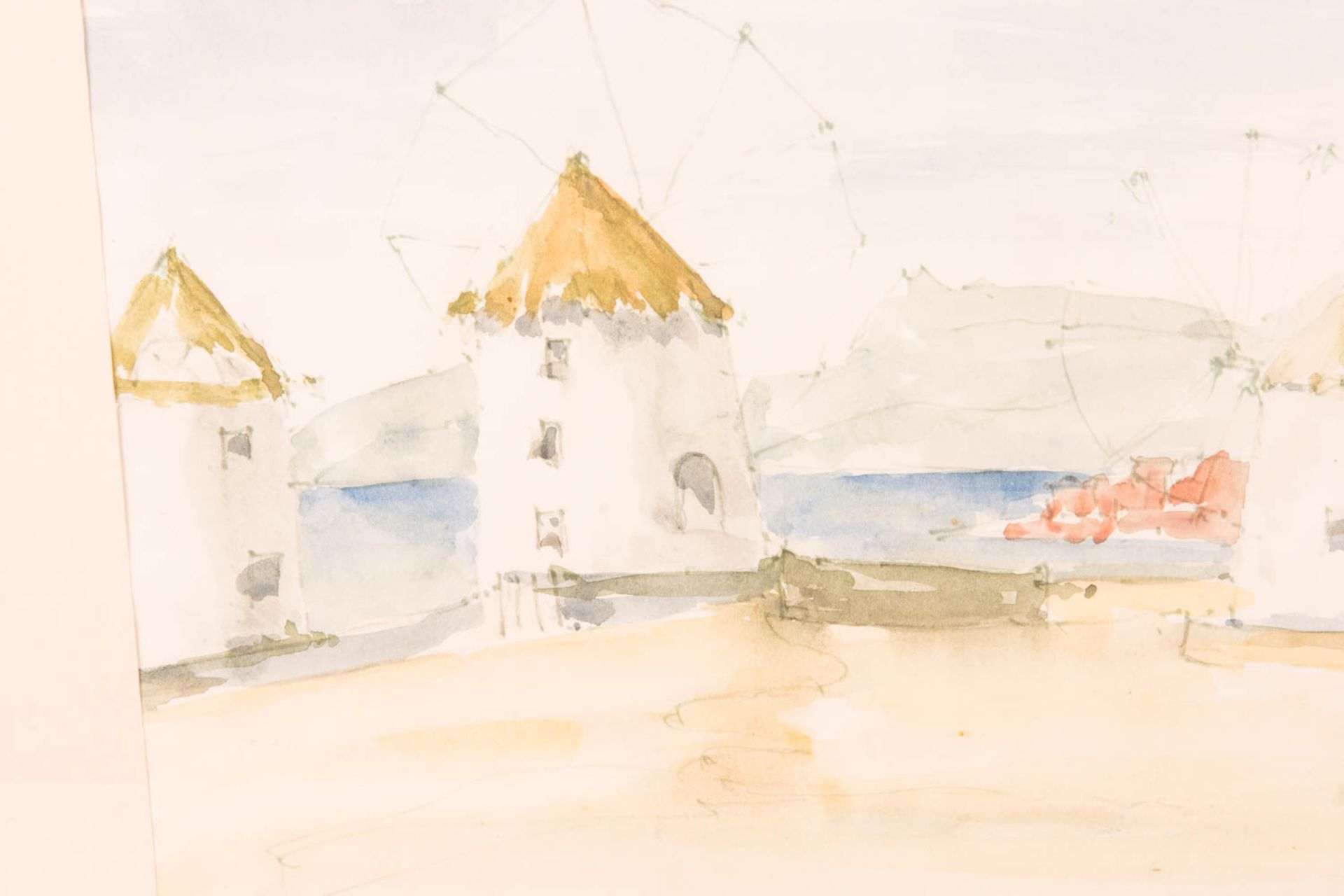 4 Aquarelle Meeresmotiv - Bild 4 aus 14