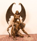 Bronzefigur Incubus