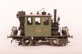 Mikro-Metakit 4522 Spur 0, K.BAY.STS.B. Gattung PtL 2/2  Glaskasten-Dampflokomotive, ohne OVP.