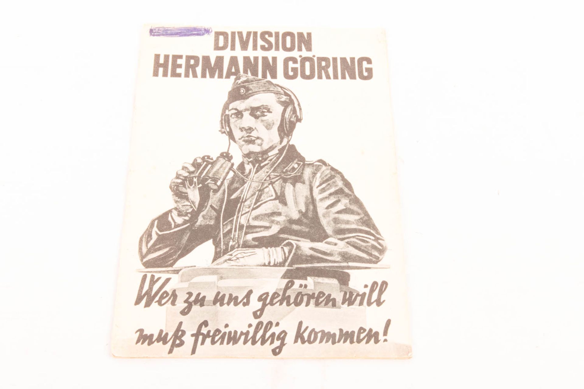Rekrutierungsbroschüre Hermann Göring