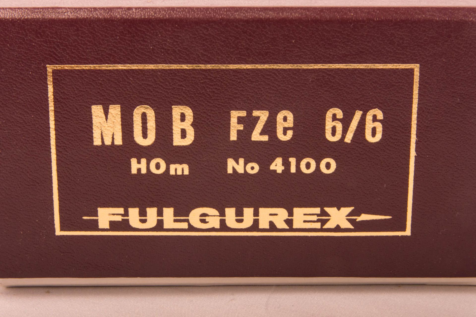 Fulgurex 4100 FZe 6/6 MOB Nr. 4100, HOm analog, in OVP - Bild 2 aus 10