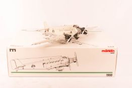 Märklin Metall 1980 Modellflugzeug, Junkers Ju 52 D-A LBA in OVP unbespielt