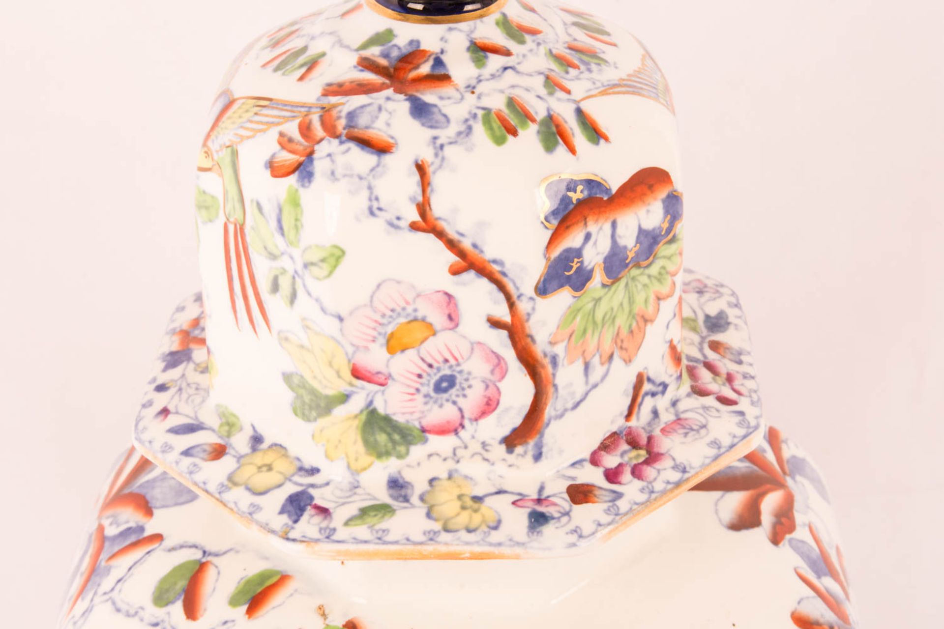 Vase mit floralem Motiv - Bild 4 aus 9