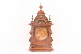 Lenzkirch Uhr, Tischuhr/ Kaminuhr, Pendule um 1890, seltenes Modell