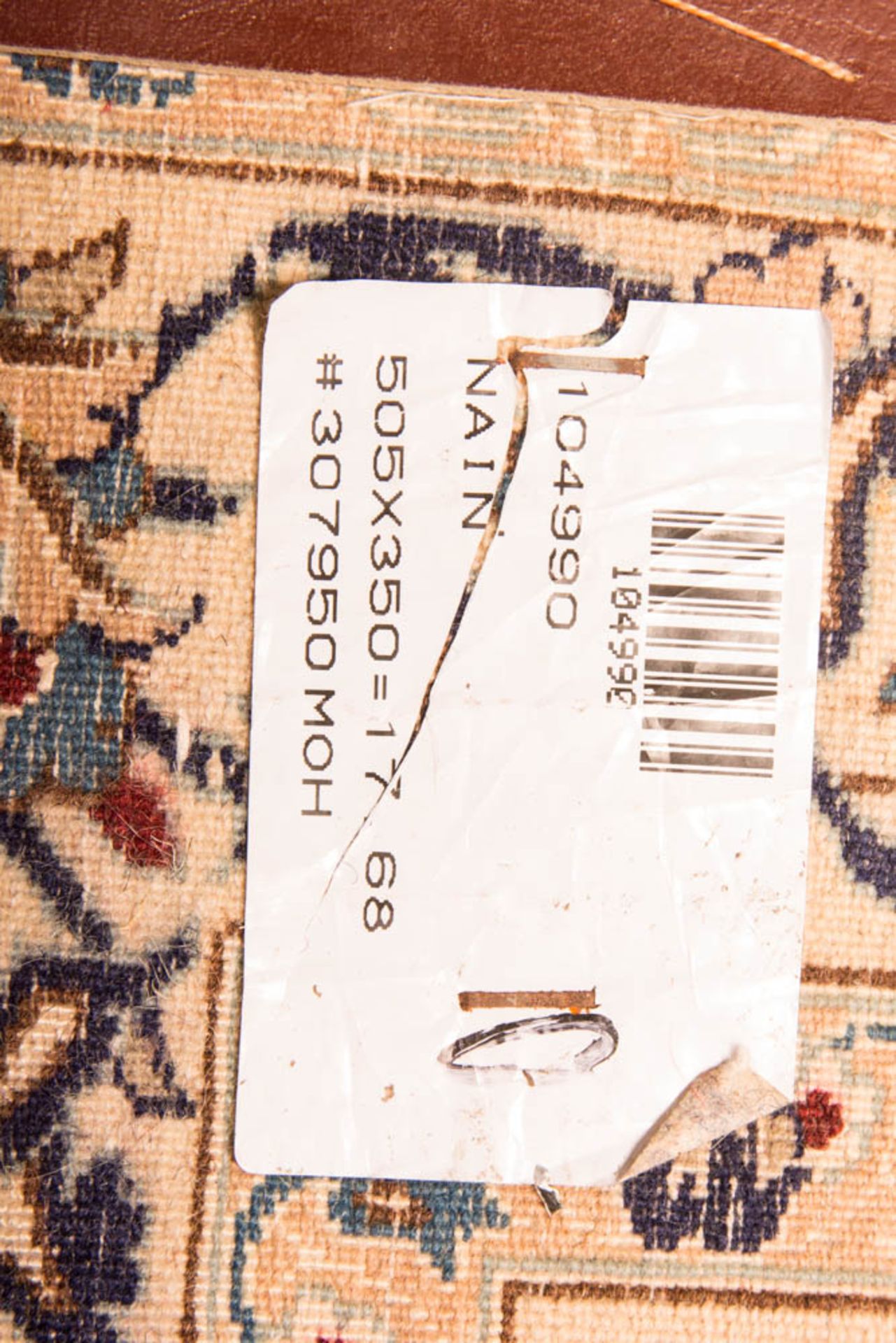 Perser Teppich Nain, Wolle mit Seide - Bild 5 aus 5
