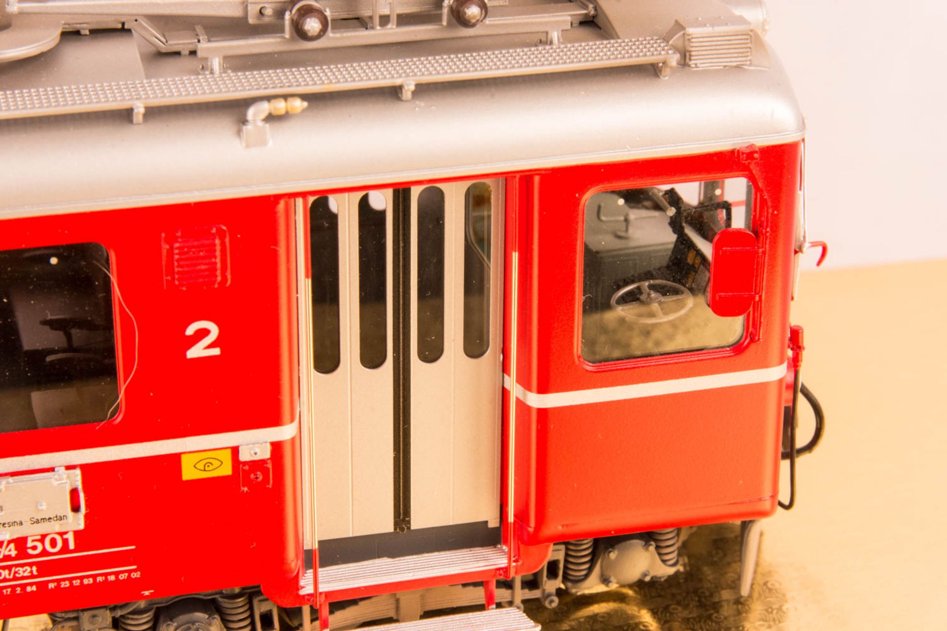 Ferro Suisse - Rhb Triebwagen 0m, ABe 4/4, Nr. 503, mit OVP u. Rechnung  - Bild 9 aus 15