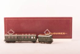 Fulgurex H0 Schweiz Triebwagen CFe 2/6 785 BLS Messing Kleinserie in OVP