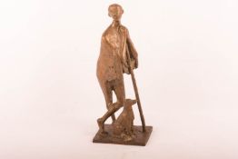Bronzefigur, Fritz Nuss