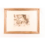 Radierung, Tiermotiv