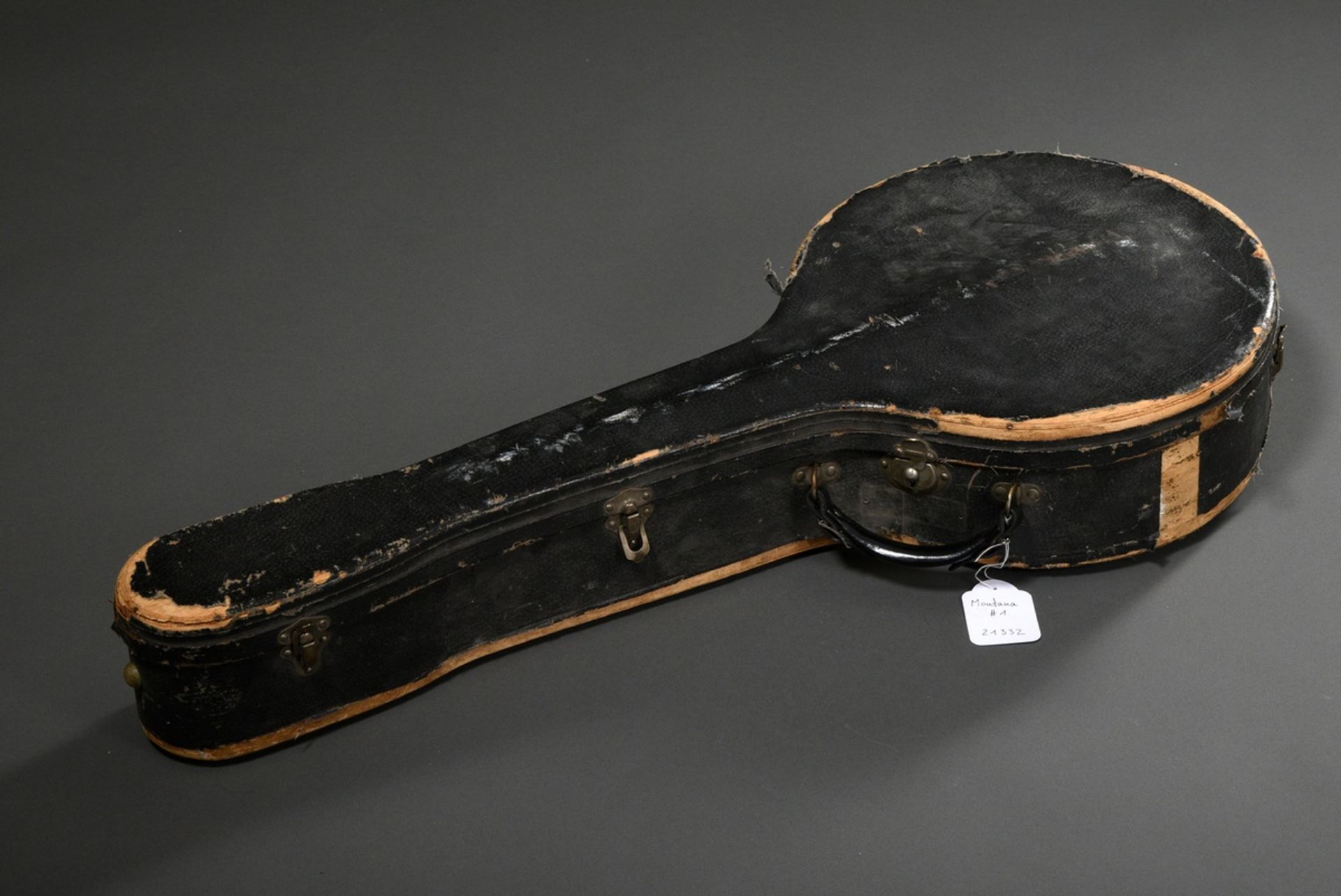 Tenor Banjo, Bacon Banjo Co. Inc. Groton Connecticut USA, model Montana Silver Bell No.1 Special, s - Image 17 of 17