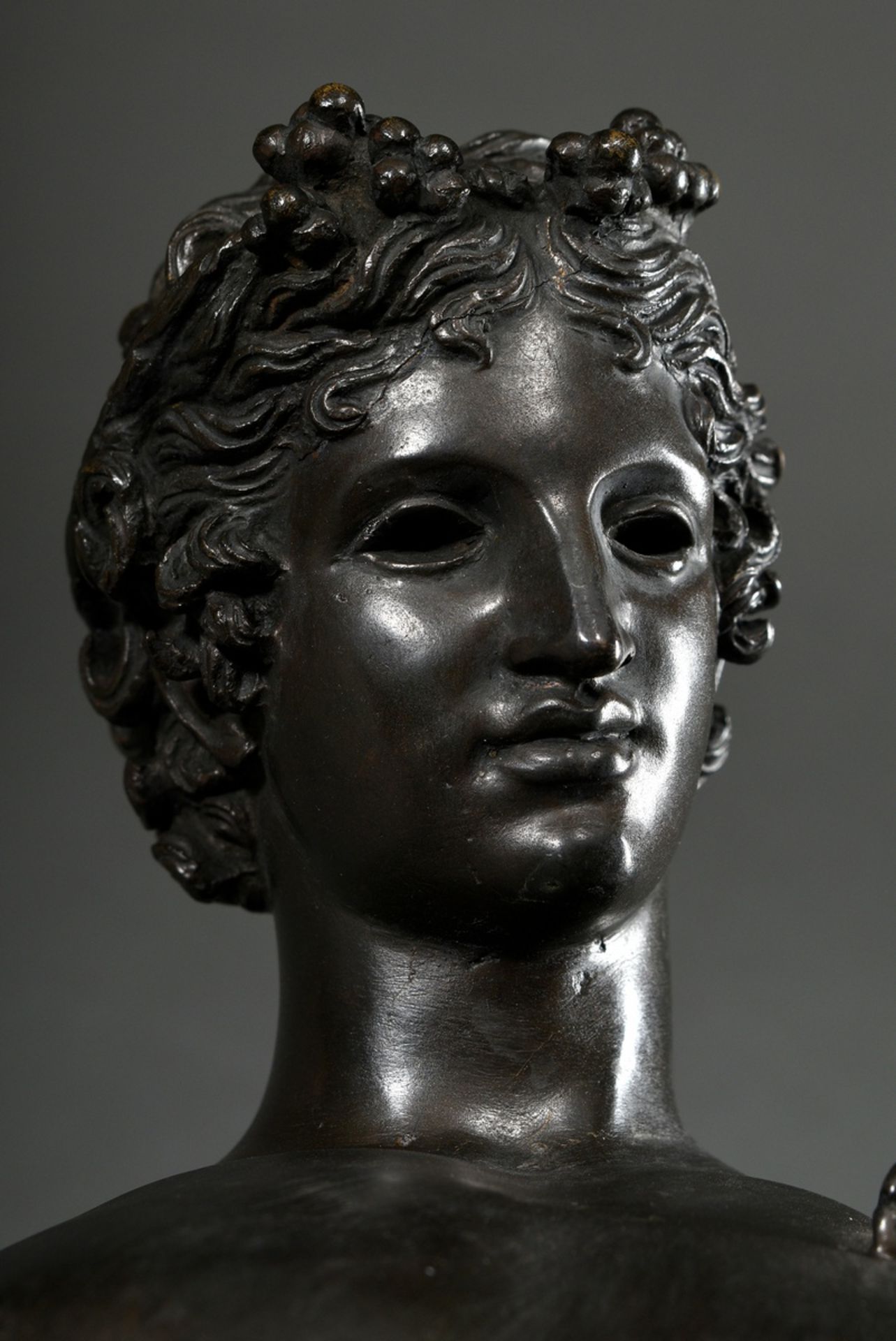 Large "Dionysus" (so-called Narcissus of Pompeii), Grand Tour souvenir after the original in the Na - Image 8 of 8