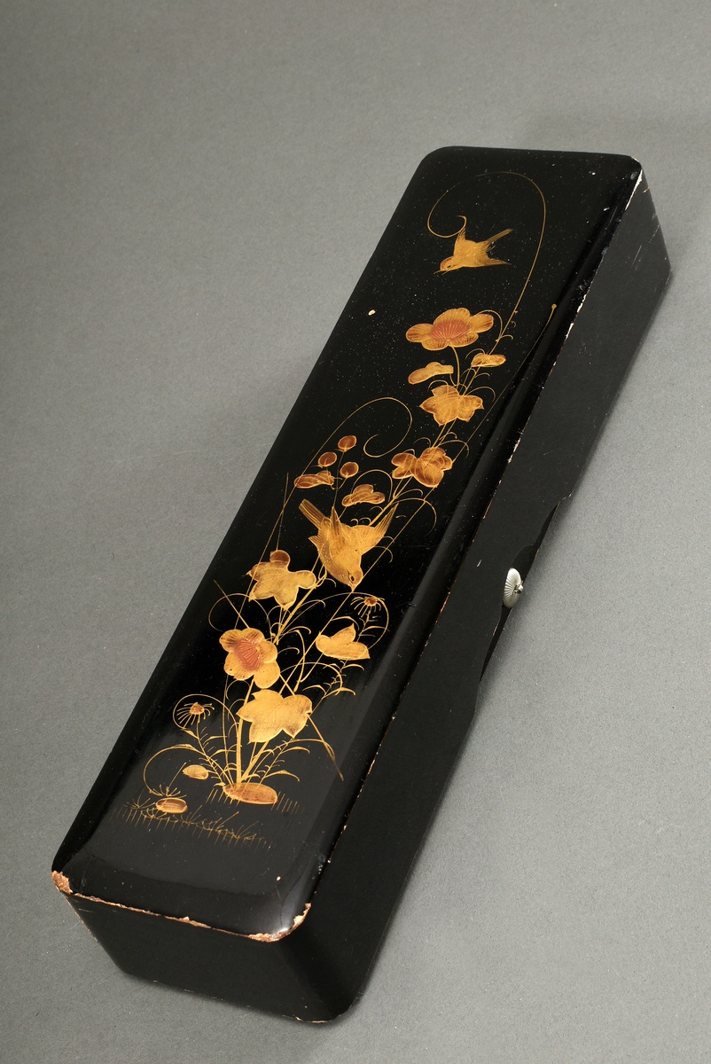 3 Various lace fans, 1x tortoiseshell in silk-covered box by Stern Brothers New York, 1x mother-of- - Image 2 of 11