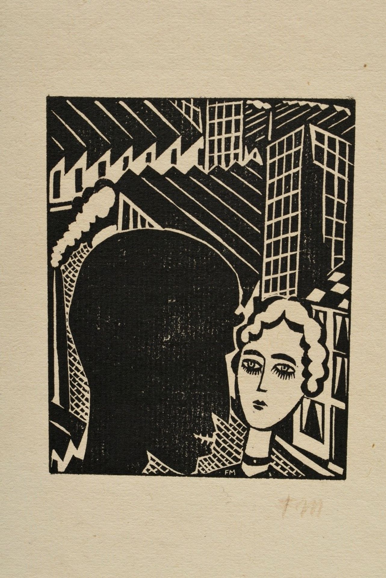 10 Various Masereel, Frans (1889-1972) and Felixmüller, Conrad (1897-1977) a.o. "Illustration to Ca - Image 3 of 14