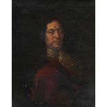 Unbekannter Portraitist des 18.Jh. "Augustin v. Beckers Obeit" (1721), Öl/Leinwand doubliert, 83x65