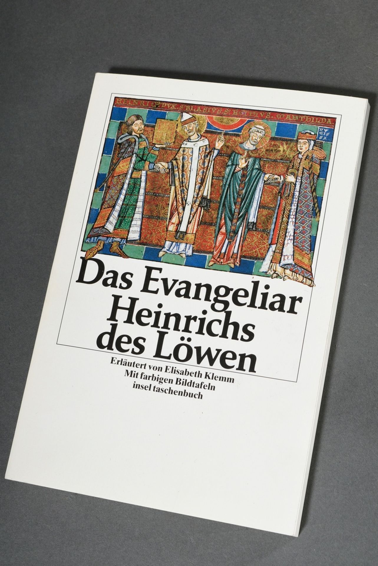 Band "Evangeliar Heinrichs des Löwen", Voll-Faksimile des Codex Guelf. 105 Noviss. 2° der Herzog Au - Bild 9 aus 13