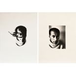 2 Lissitzky, El (1931-2020) "Selbstbildnisse" 1924/1985, Fotografie, Griffelkunst, verso sign., je