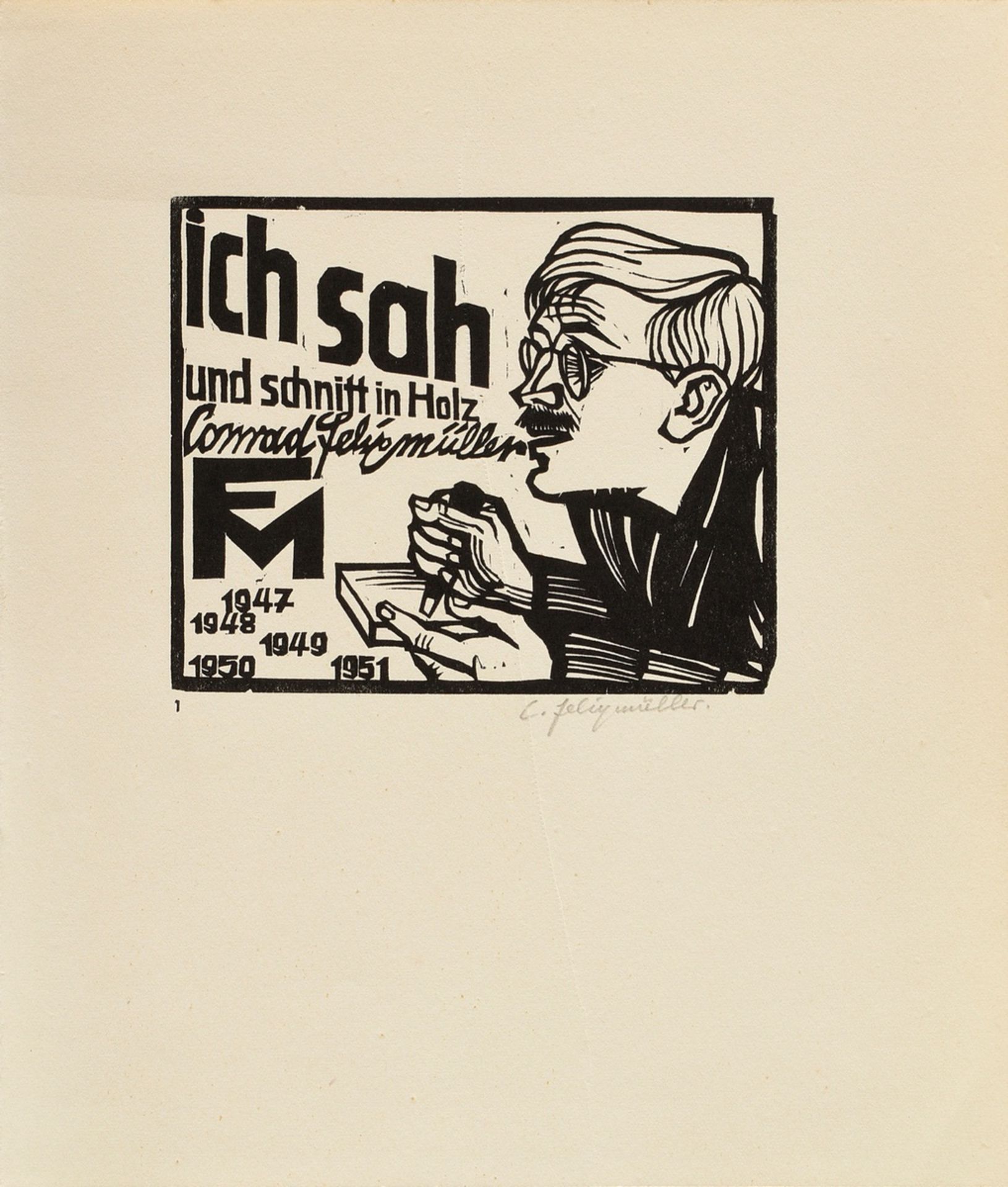 10 Various Masereel, Frans (1889-1972) and Felixmüller, Conrad (1897-1977) a.o. "Illustration to Ca - Image 7 of 14