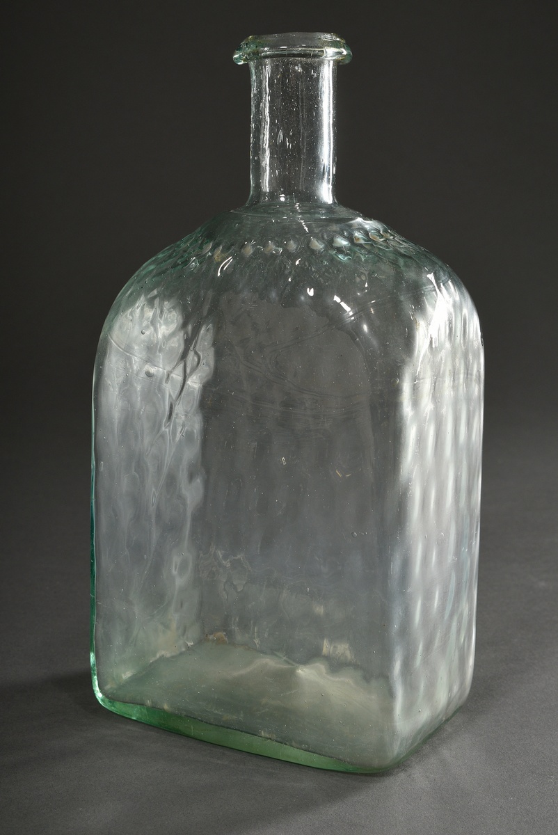 3 Various bottles in square, polygonal and spherical form with honeycomb pattern or groove decorati - Image 6 of 6