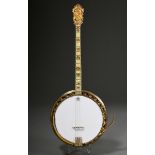 Tenor Banjo, Bacon Banjo Co. Inc. Groton Connecticut USA, Modell Montana Silver Bell No. 4, Serienn