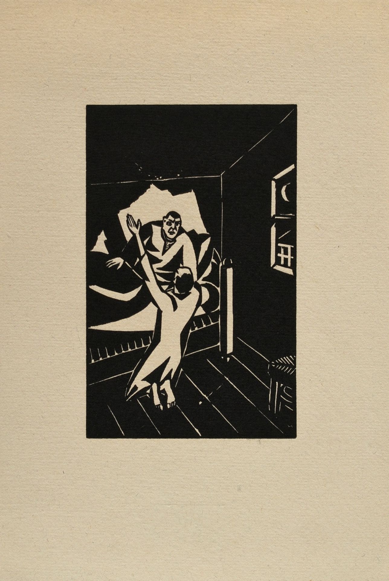 10 Various Masereel, Frans (1889-1972) and Felixmüller, Conrad (1897-1977) a.o. "Illustration to Ca - Image 10 of 14