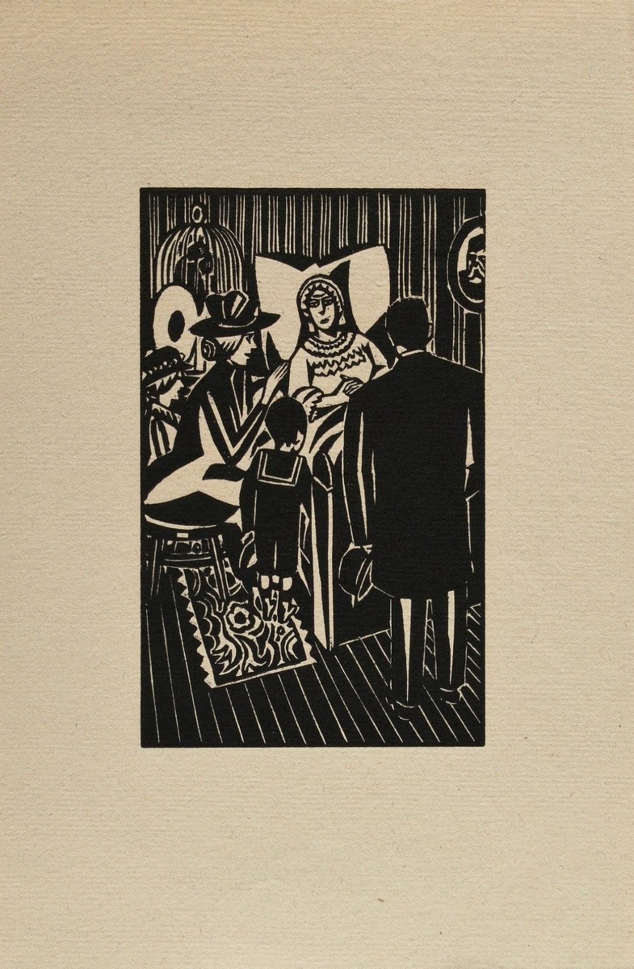 10 Various Masereel, Frans (1889-1972) and Felixmüller, Conrad (1897-1977) a.o. "Illustration to Ca - Image 14 of 14