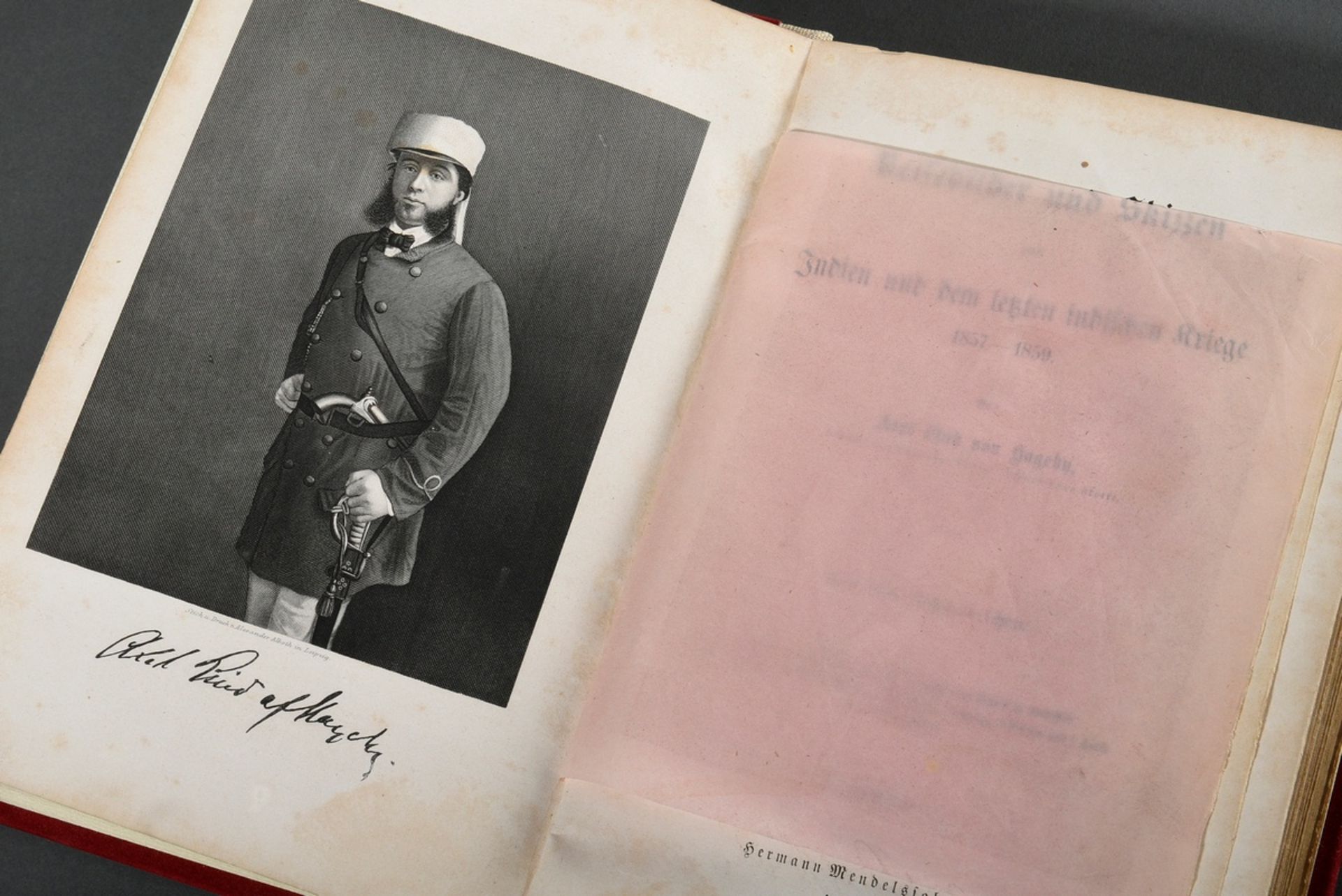 Band Axel Lind von Hageby "Reisebilder und Skizzen aus Indien und dem letzten indischen Kriege 1857 - Bild 3 aus 7