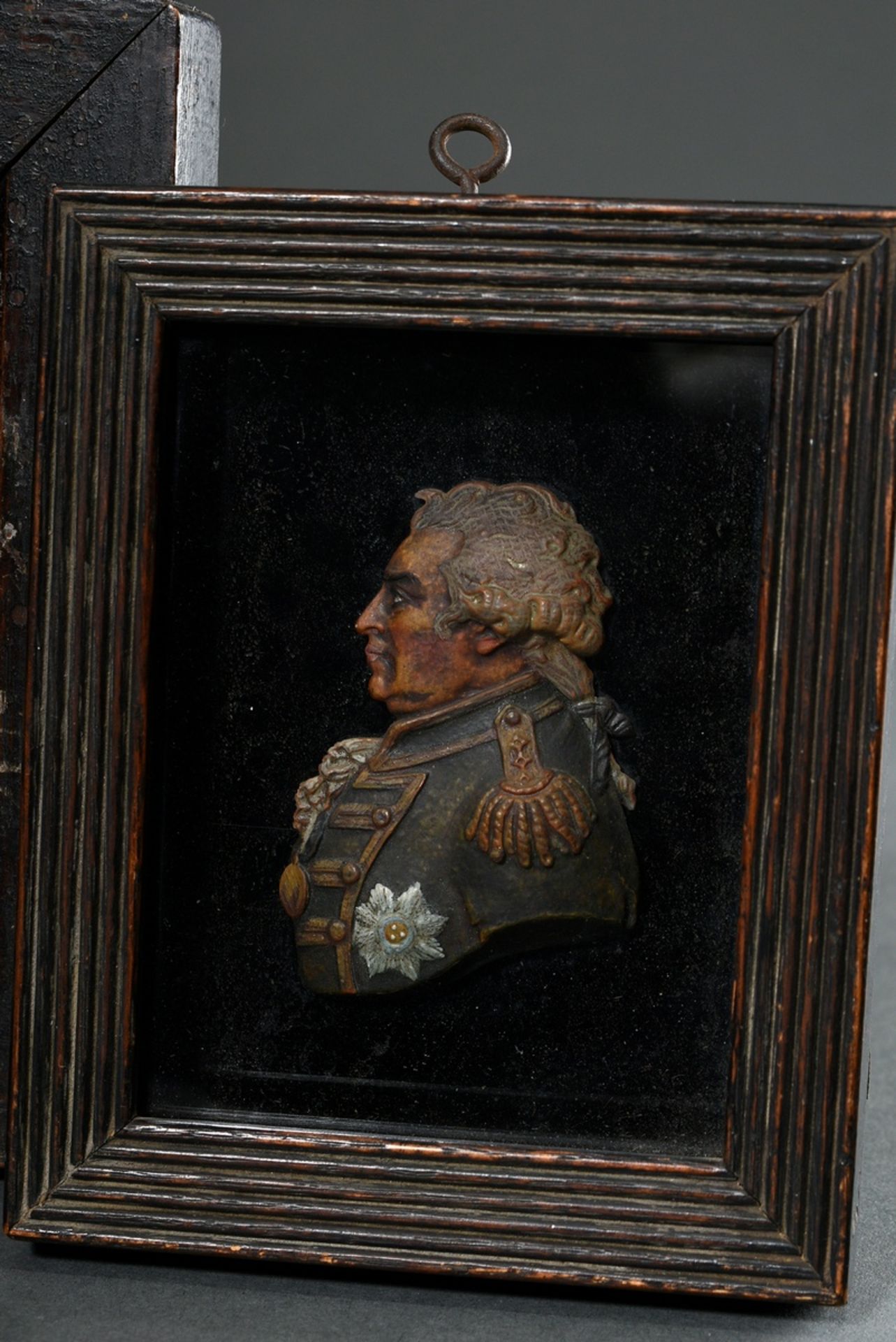 4 Diverse plastische Wachsportraits im Halbrelief: "Horatio Nelson, 1st Viscount Nelson (1758-1805) - Bild 2 aus 11