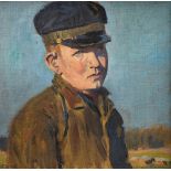 Struck, Hermann (1876-1944) "Polnischer Bauernjunge mit Maciejówka" 1906, Öl/Leinwand, u.l. sign.,