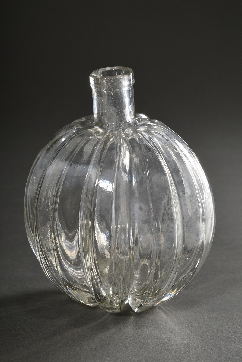 3 Various bottles in square, polygonal and spherical form with honeycomb pattern or groove decorati - Image 5 of 6