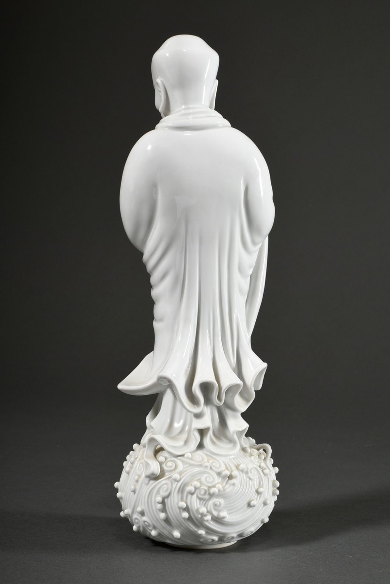 Herend porcelain figure "Tamo Bodhidharma/Daruma" from the Blanc de Chine series, limited edition 0 - Image 2 of 4