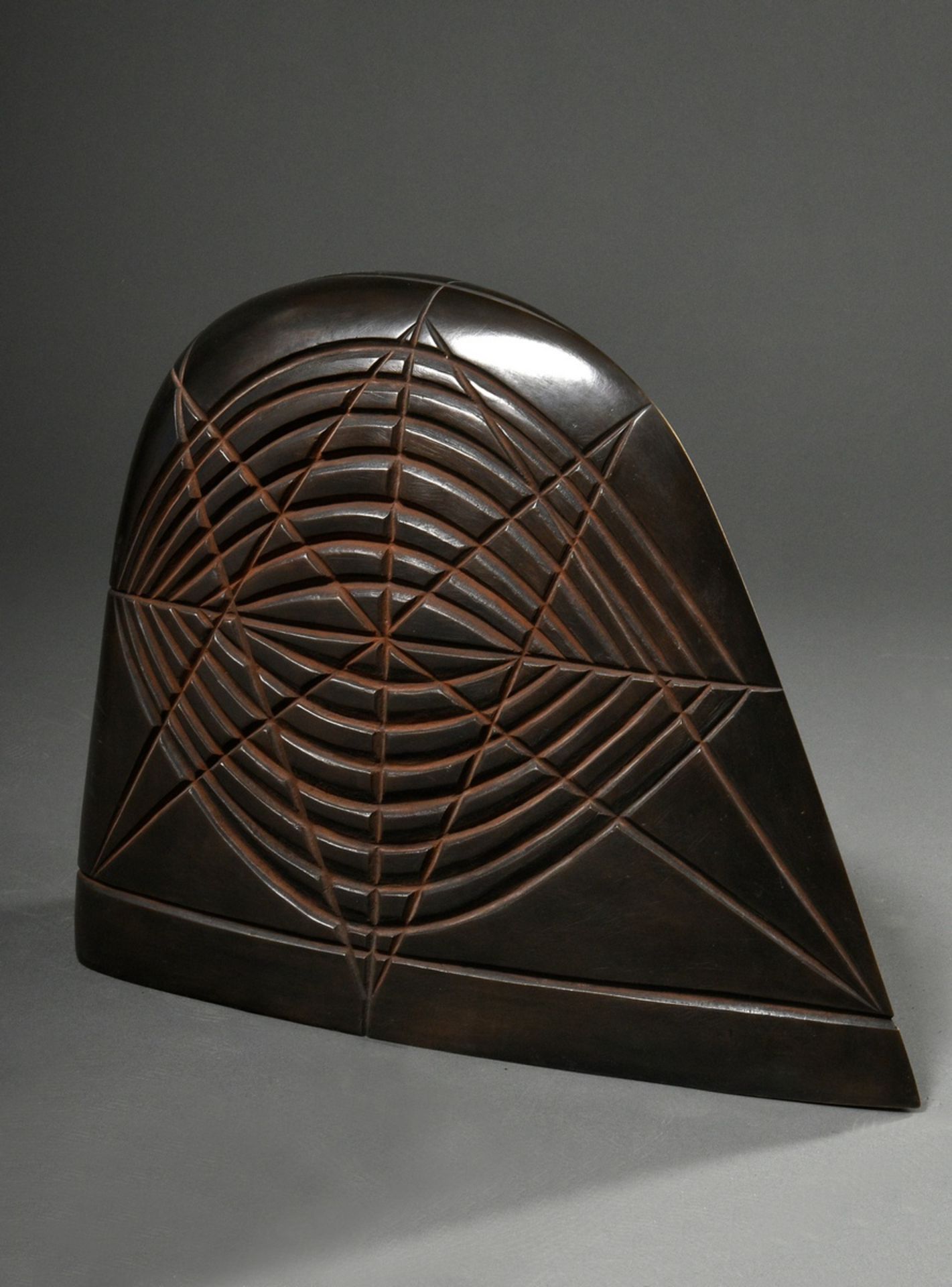 Kriester, Rainer (1935-2002) "Great Sun Sign" 1995, bronze hollow casting, inside signed/marked "2.