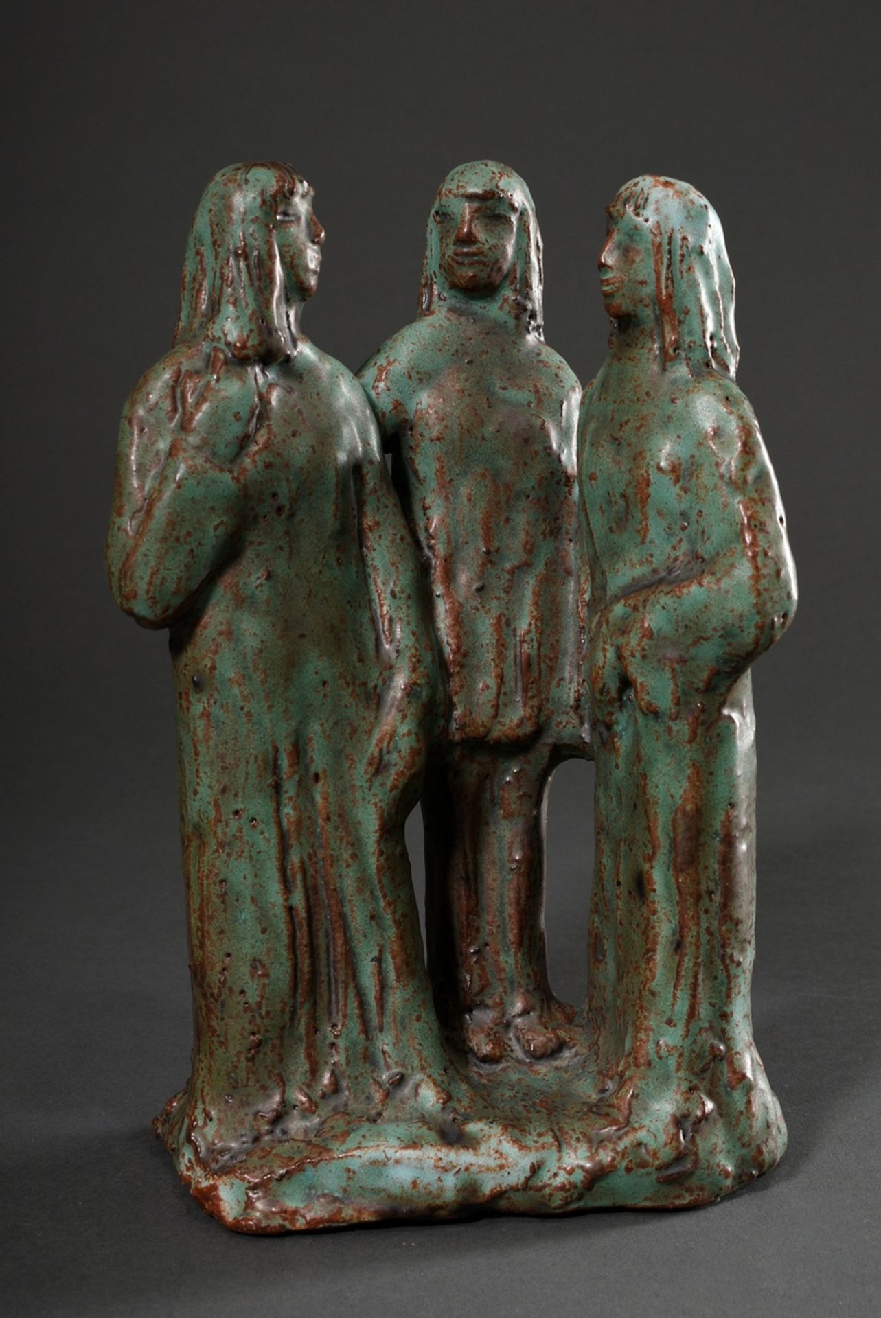 3 Diverse Maetzel, Monika (1917-2010) Figurengruppen "Mann und Frau", "Mutter mit Kind im Sessel" u - Bild 2 aus 12