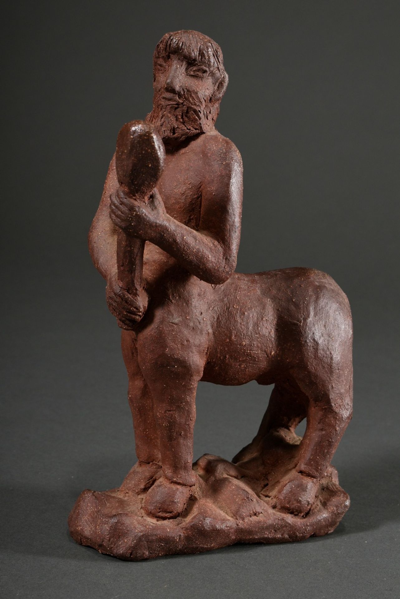 5 Diverse Maetzel, Monika (1917-2010) mythologische Figuren 2x "Pan mit Flöte", 2x "Satyr und Nymph - Bild 4 aus 13