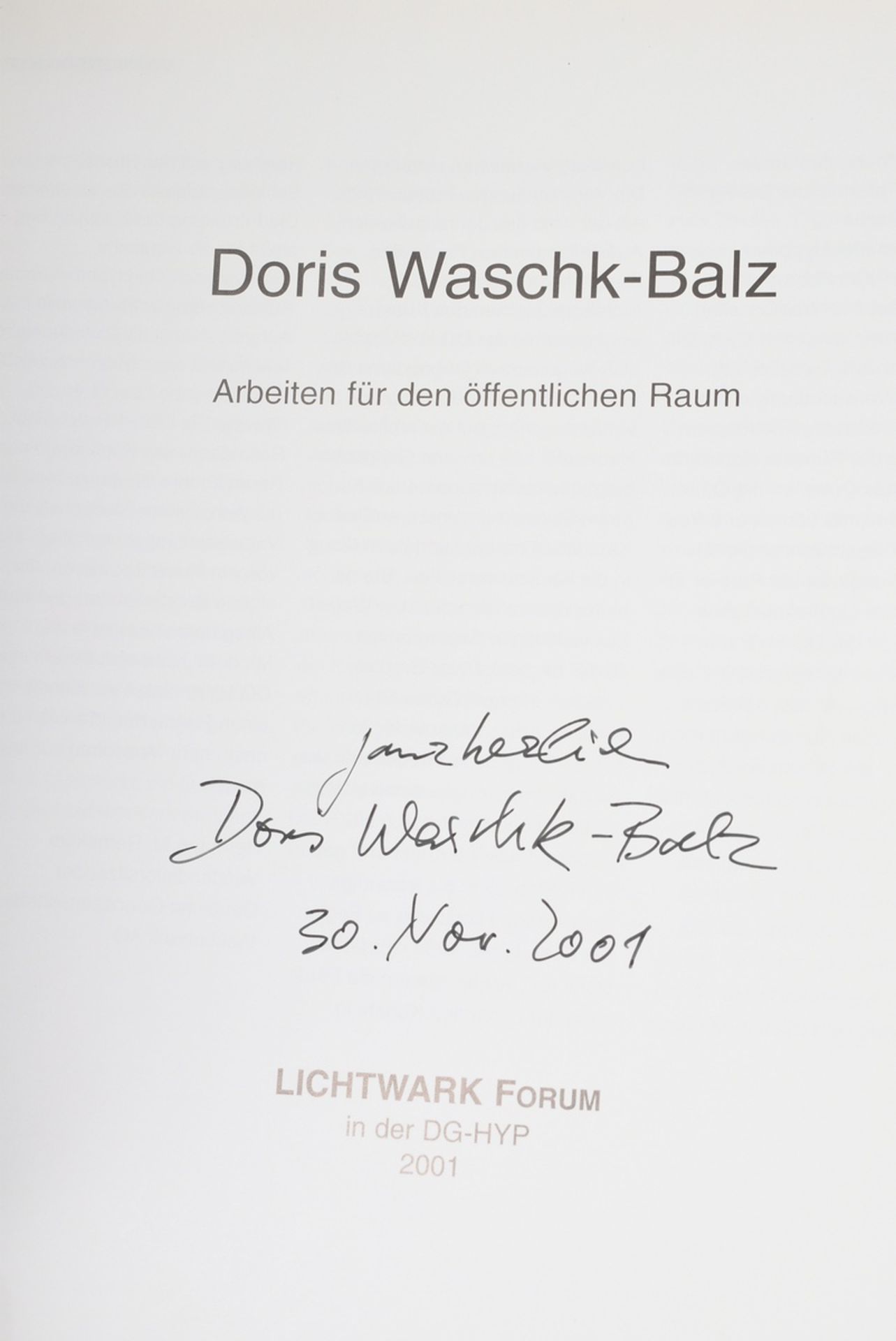 Waschk-Balz, Doris (*1942) "Figurengruppe" 1993, bronze, monogr./dat., cast Schmäke/Düsseldorf, 24x - Image 6 of 6