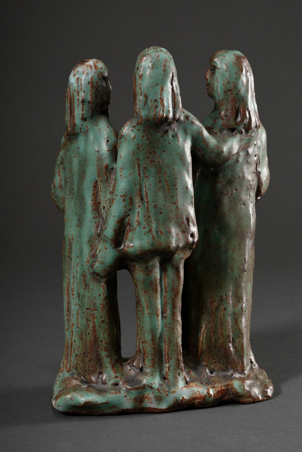 3 Diverse Maetzel, Monika (1917-2010) Figurengruppen "Mann und Frau", "Mutter mit Kind im Sessel" u - Bild 3 aus 12