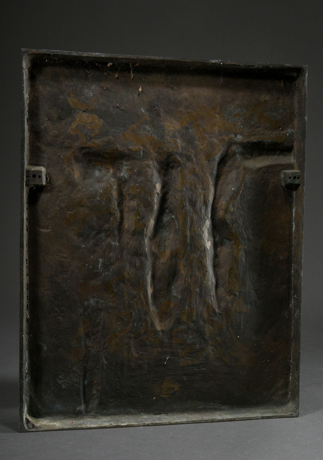 Wunderlich, Paul (1927-2010) "Nike Relief" 1977, Bronze, 252/275, sign., seitl. num., 51,5x41x4cm, - Bild 4 aus 4