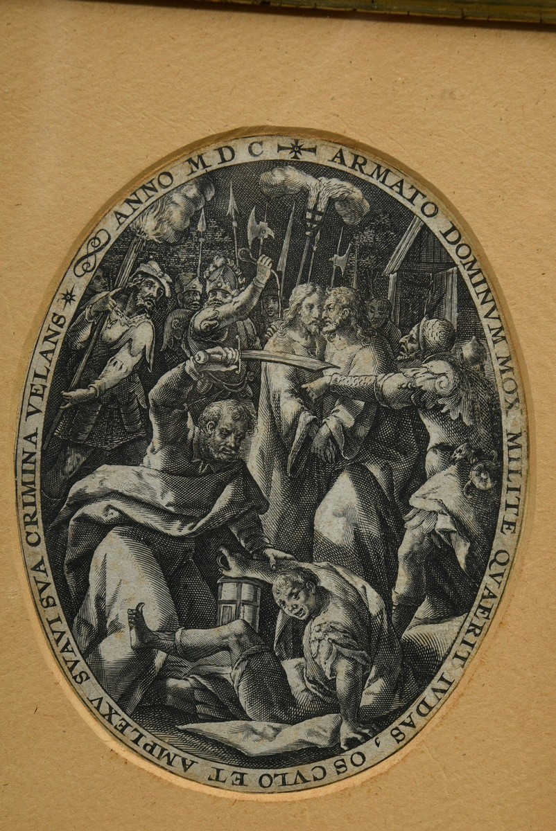 5 Passe, Crispijn I de (1564-1637) "Scenes from the Life of Christ" (Annunciation, Adoration of the - Image 5 of 7
