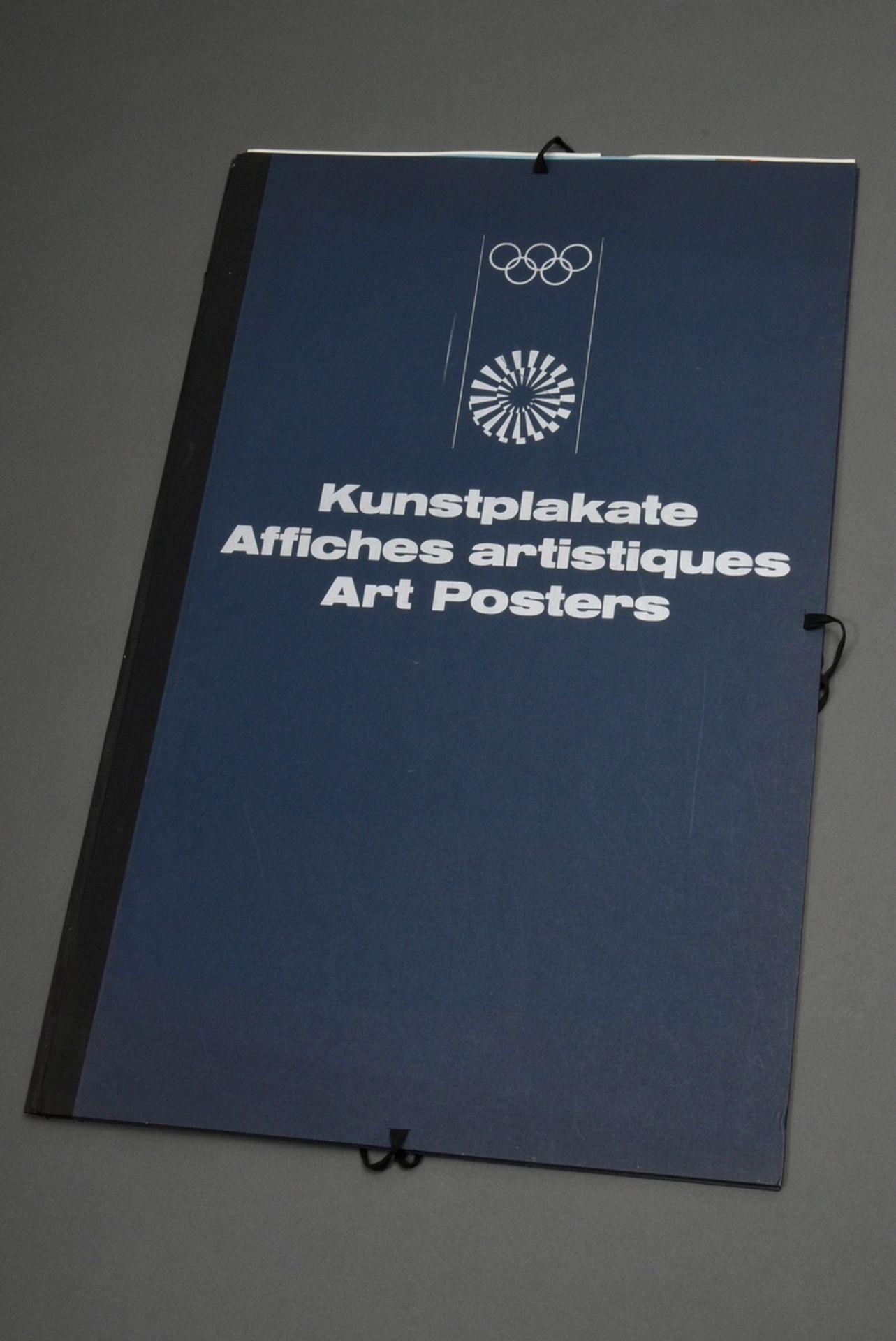 7 art posters "Olympic Games Munich 1972" (Oskar Kokoschka, Serge Poliakoff, Hans Hartung, Fritz Wi - Image 2 of 10