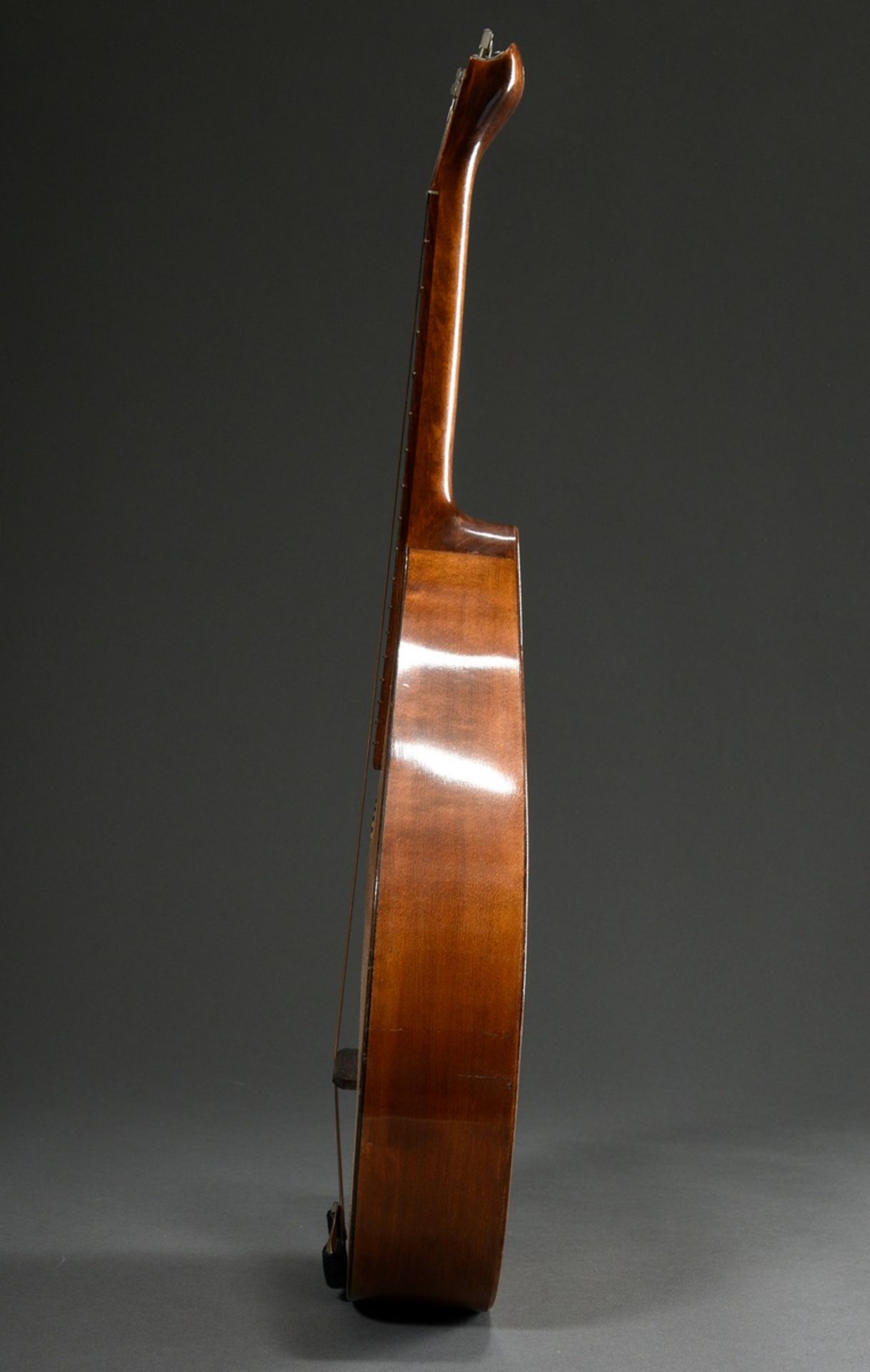 Hamburger Waldzither or Böhm-Cister, Germany 1st half 20th c., fan mechanism, spruce top, l. 67cm,  - Image 3 of 8