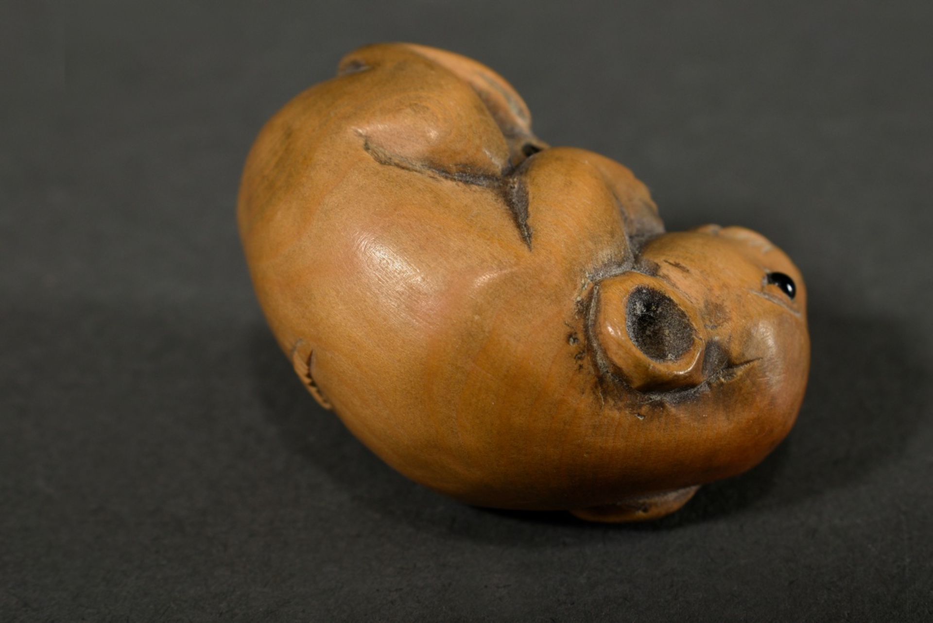 4 Various fine bamboo carvings: "Old Daoist sage with calabash", China, Qing period (h. 4.5cm, min. - Image 6 of 14