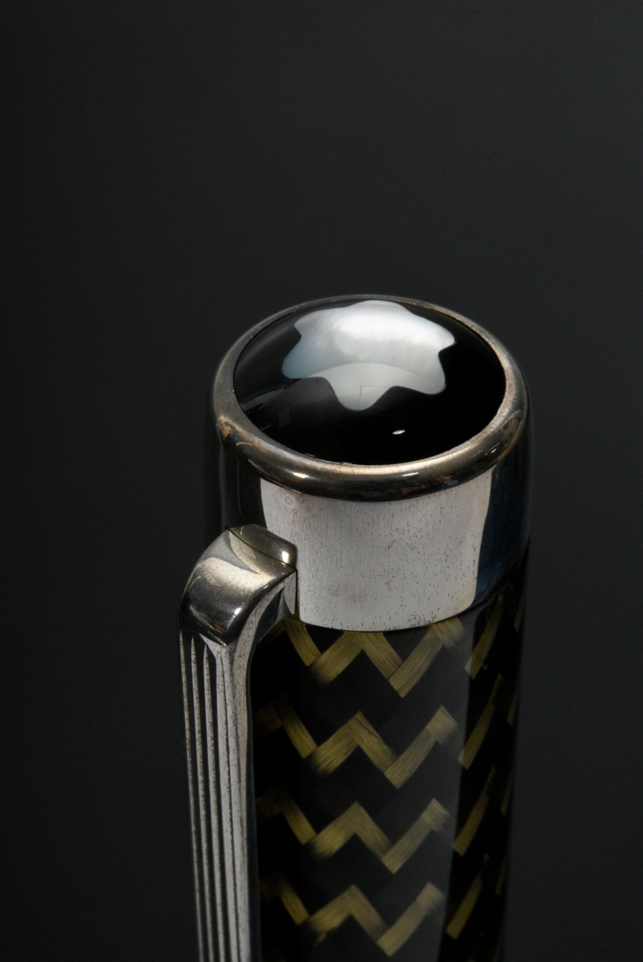 Montblanc piston fountain pen "Hommage à J. Pierpont Morgan" from the special edition "Patron of Ar - Image 5 of 6