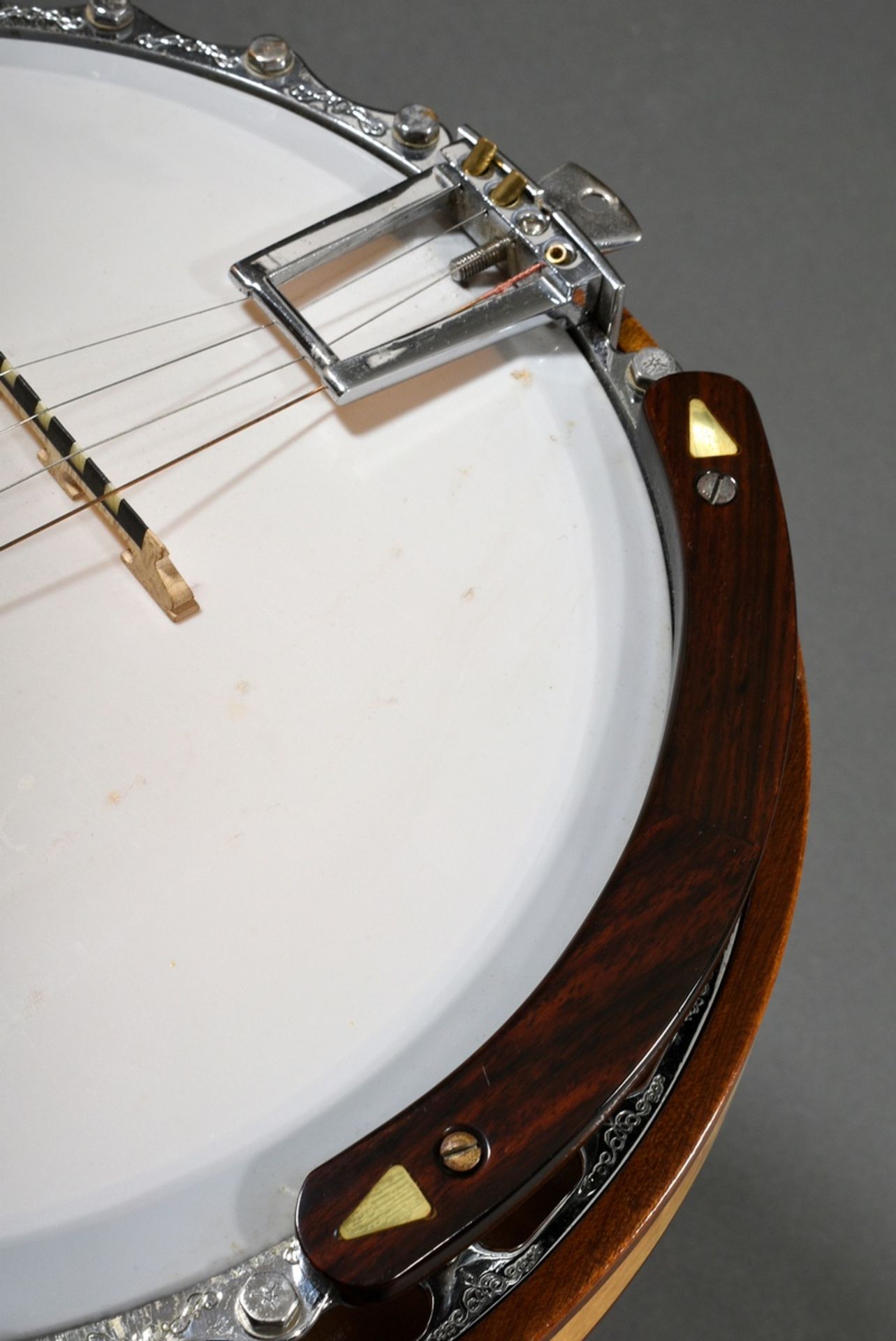 Plectrum banjo, Alf Parker, Cornwall / Great Britain, around 2000, serial number in the heel 377, c - Image 16 of 25