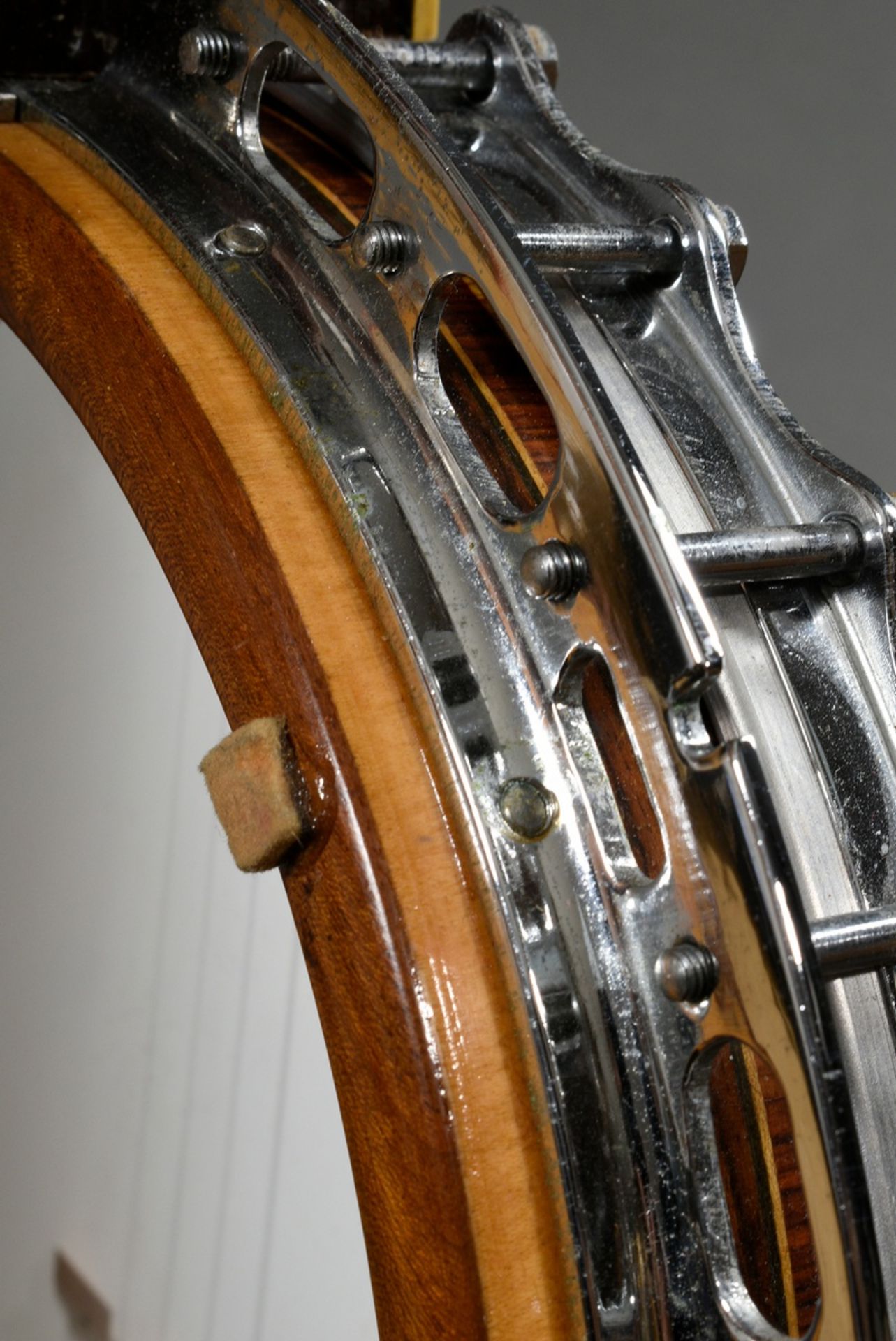 Plectrum banjo, Alf Parker, Cornwall / Great Britain, around 2000, serial number in the heel 377, c - Image 22 of 25