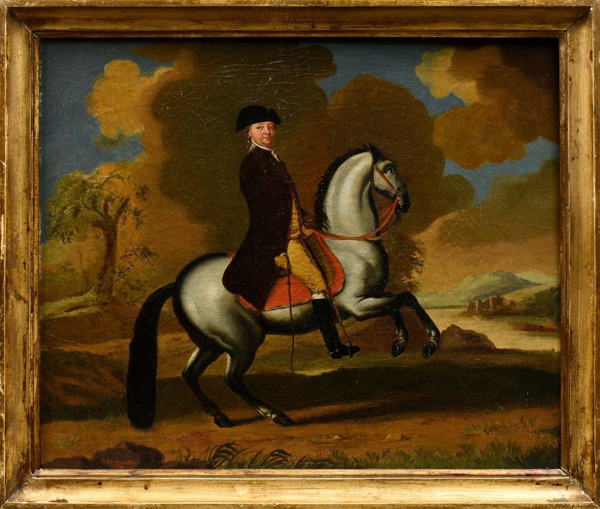 Beckenkamp, Benedikt (1747-1828) "Rider of the Elector's Court Stables at the Kurtrierer Court in E - Image 2 of 4