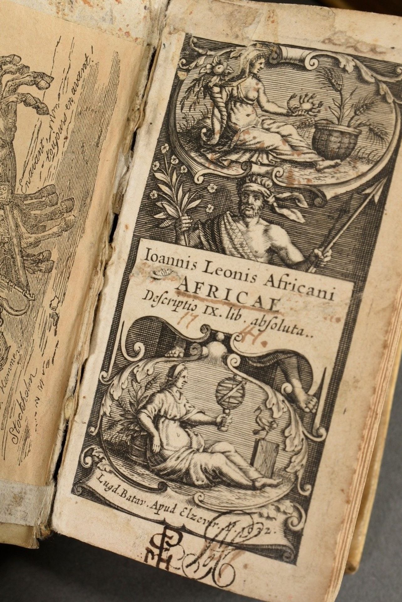 2 Various books: Ioannis Leonis Africani "Africae descriptio IX lib. absoluta" and "Publii Terentii - Image 8 of 10