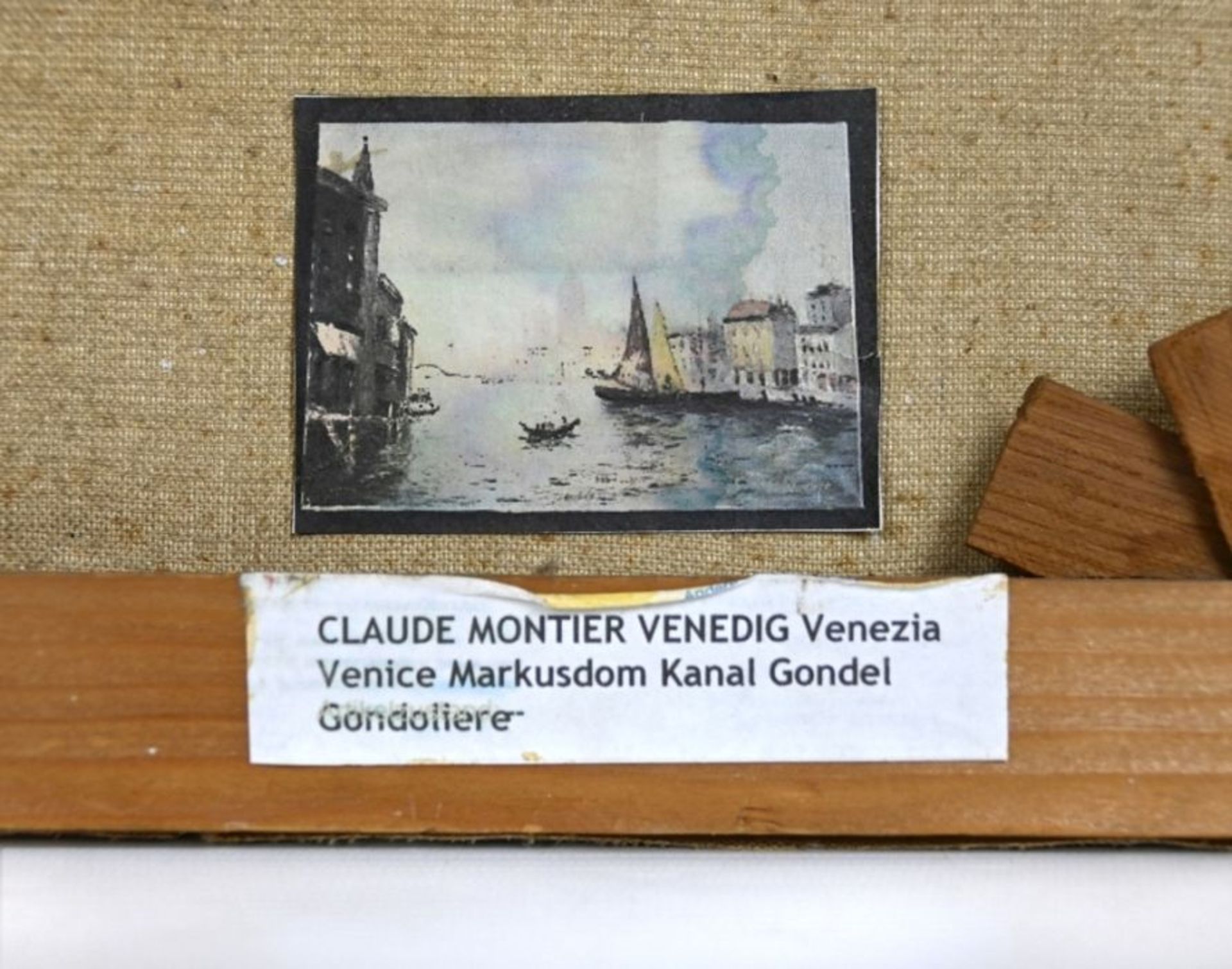 MONTIER Claude "Venedig" - Image 5 of 5