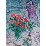 CHAGALL Marc ''Blumen''