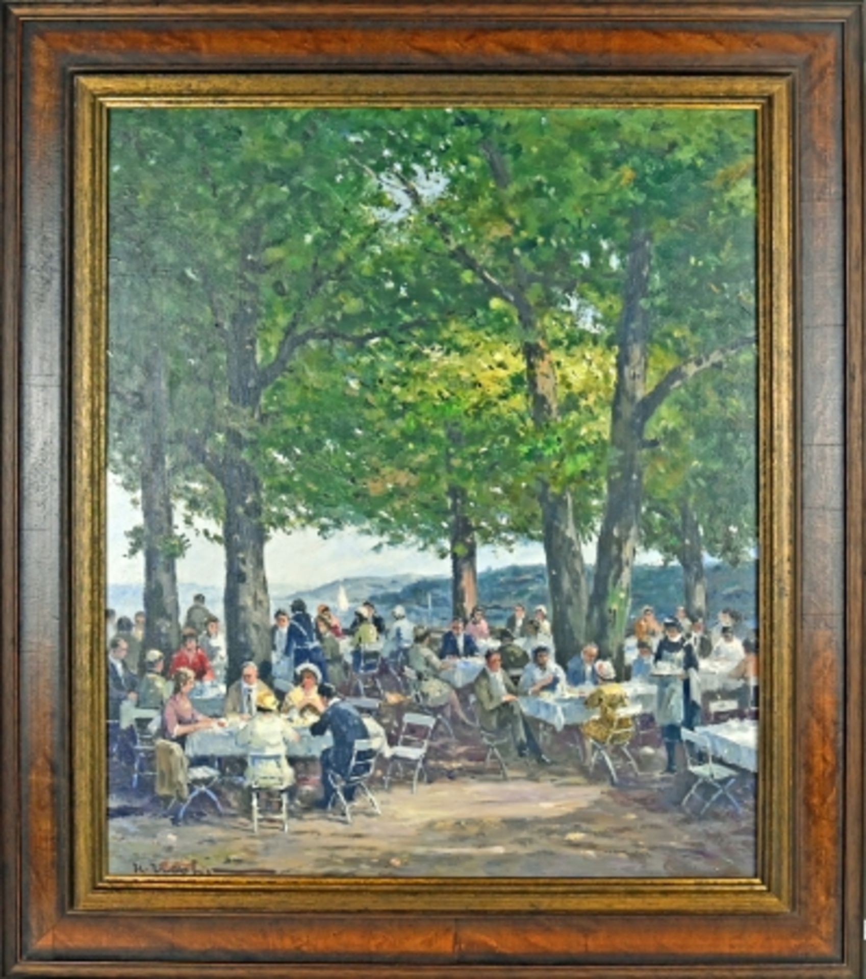 MOHR "Sommerliches Dinner unter Bäumen" - Image 2 of 3