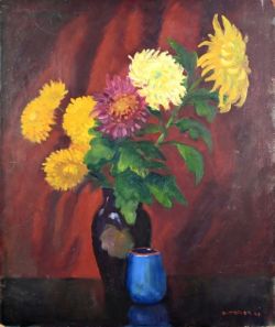 MATTER Gottfried "Blumen in Vase"