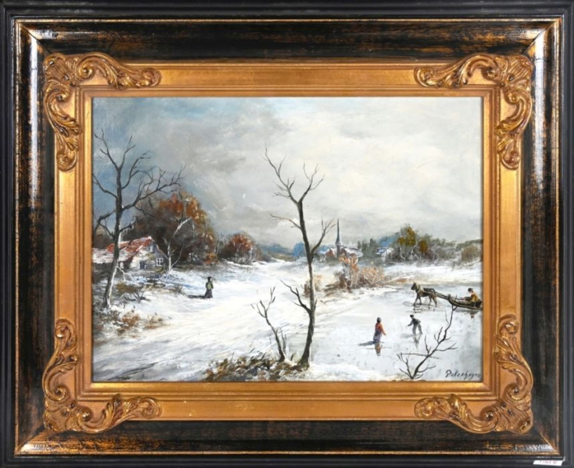 PICKENHAGEN "Winterlandschaft" - Image 2 of 3